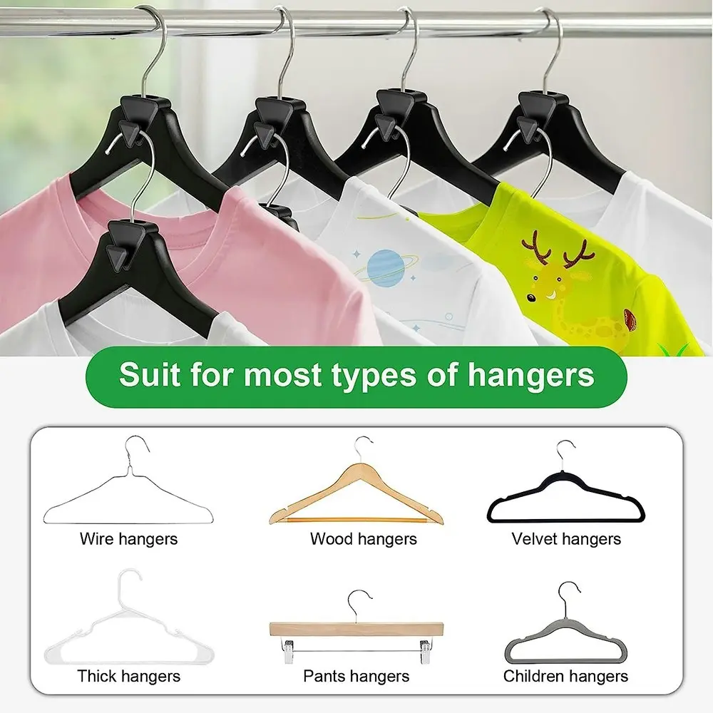 18Pcs Space Saving Closet Organizers Storage Hanger Extender Connection Hooks