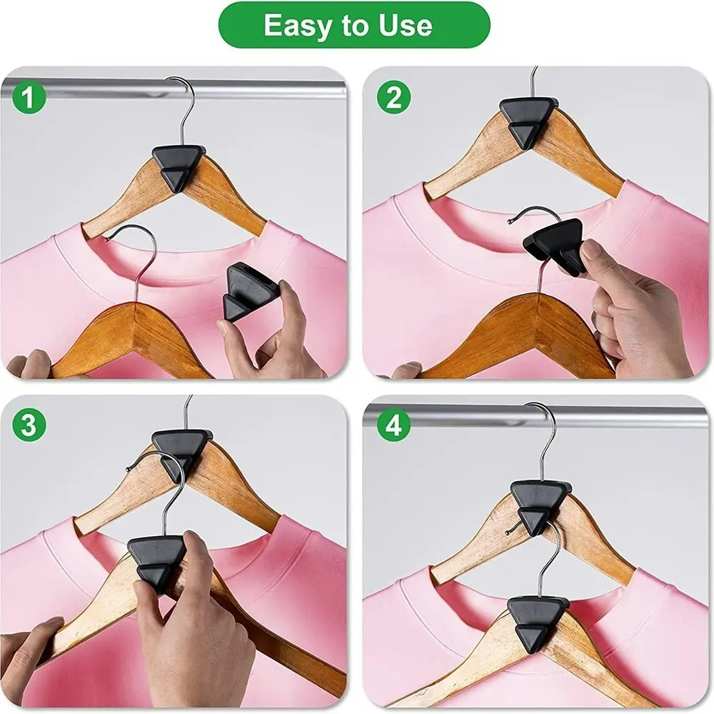 18Pcs Space Saving Closet Organizers Storage Hanger Extender Connection Hooks