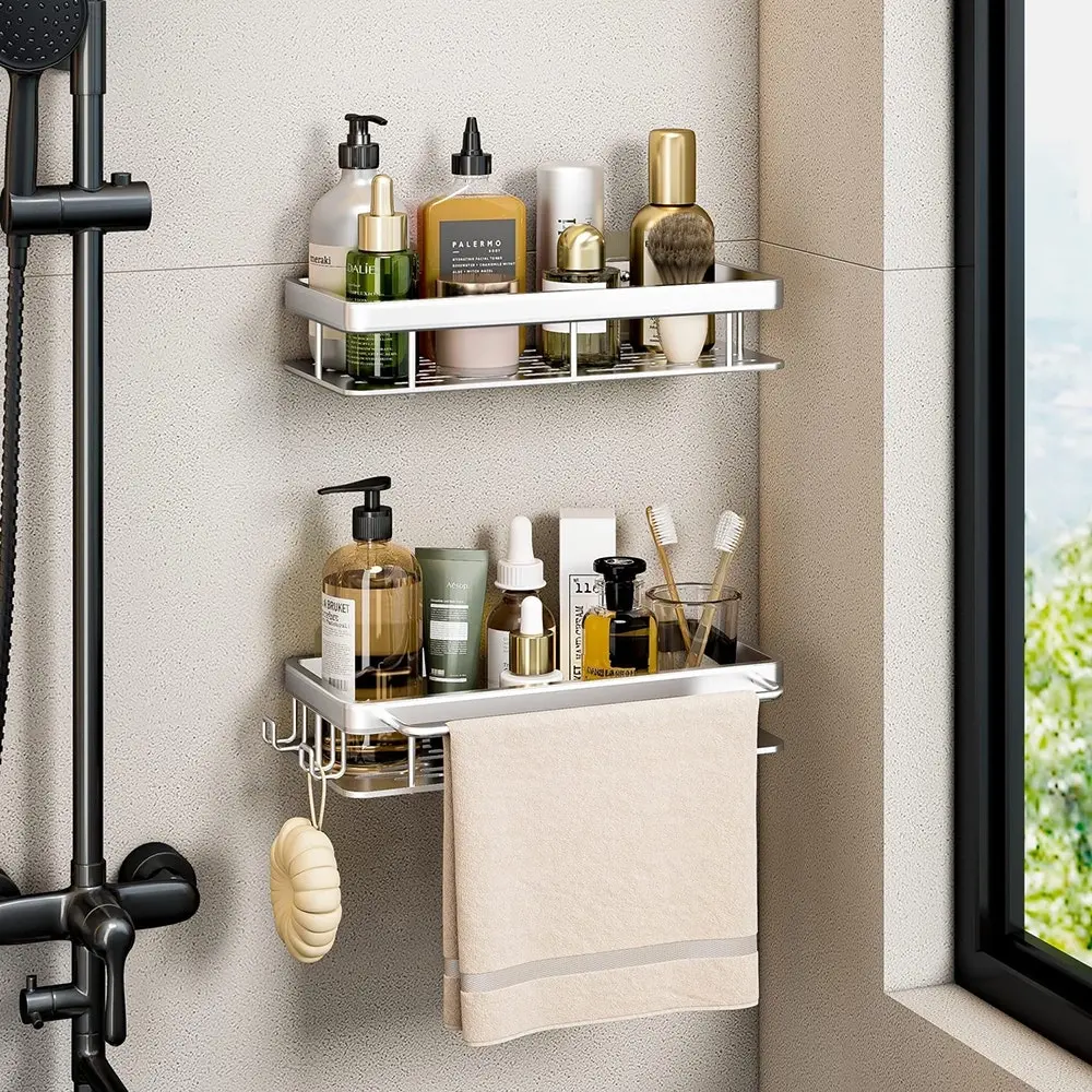 Kitchen Storage Shelf Wall Mounted Bathroom Storage Rack