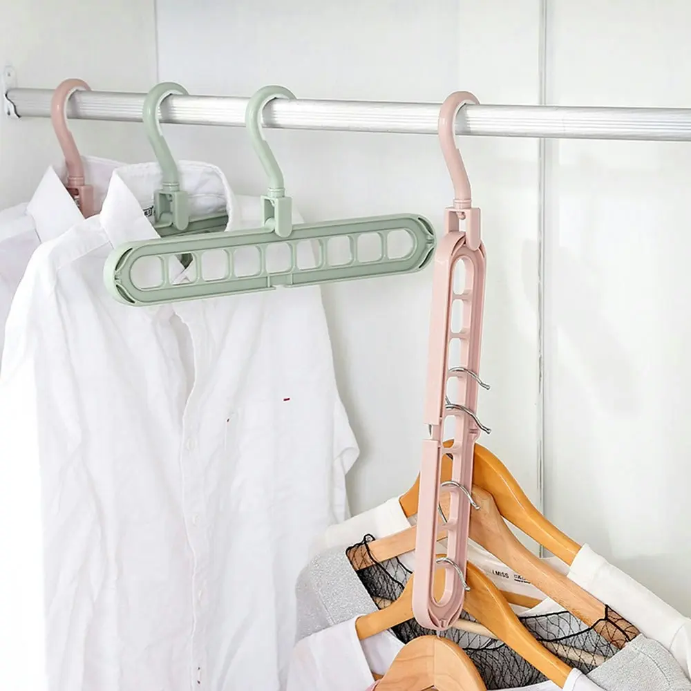 5 X 9 hole hanger multifunctional rotating folding hanger