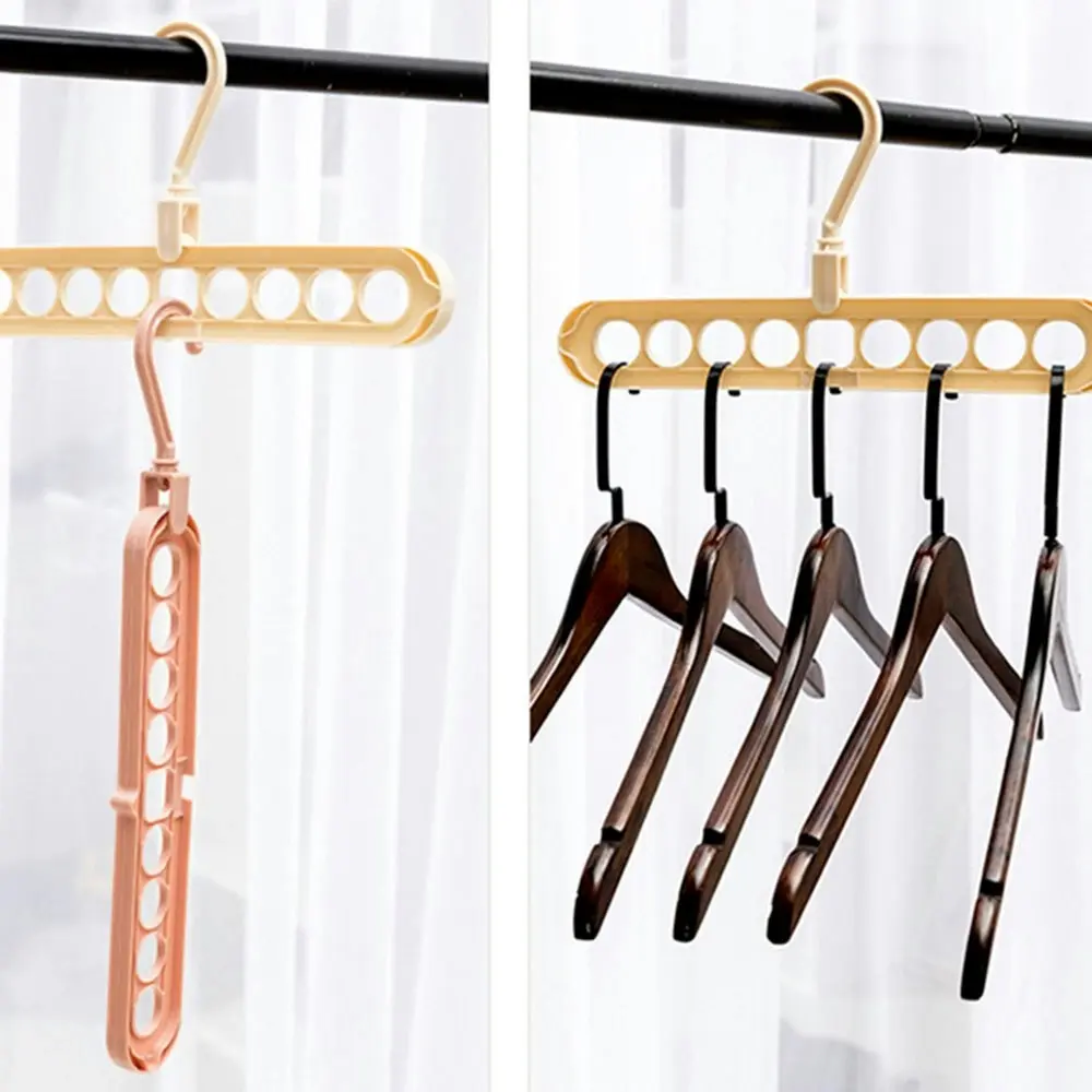 5 X 9 hole hanger multifunctional rotating folding hanger