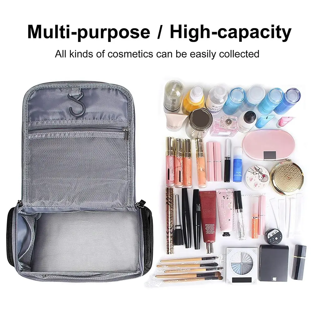 Hanging Waterproof Travel Toiletry Bag Makeup Organizers