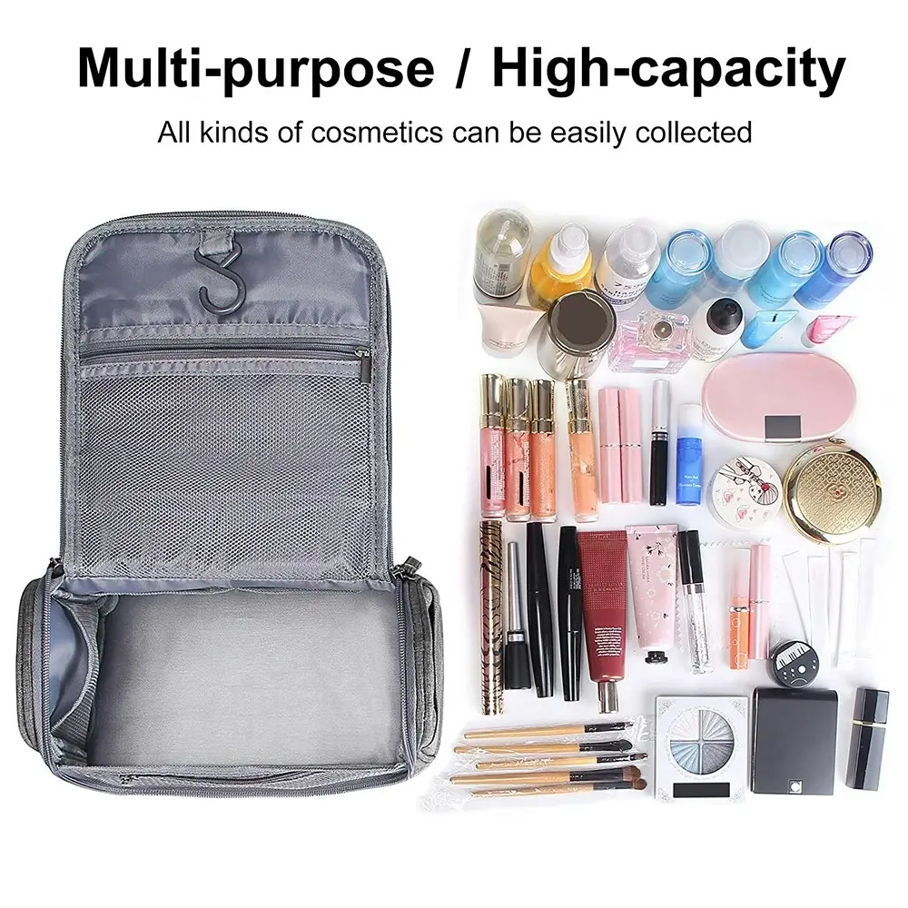 Hanging Waterproof Travel Toiletry Bag Makeup Organizers