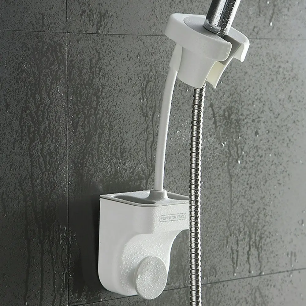 Lazy hair dryer bracket wall-mounted punch-free universal shower bracket