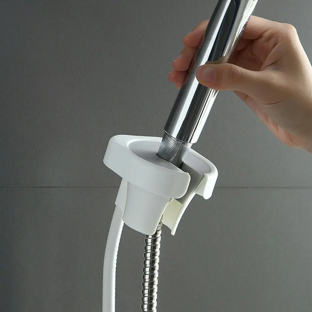 Lazy hair dryer bracket wall-mounted punch-free universal shower bracket