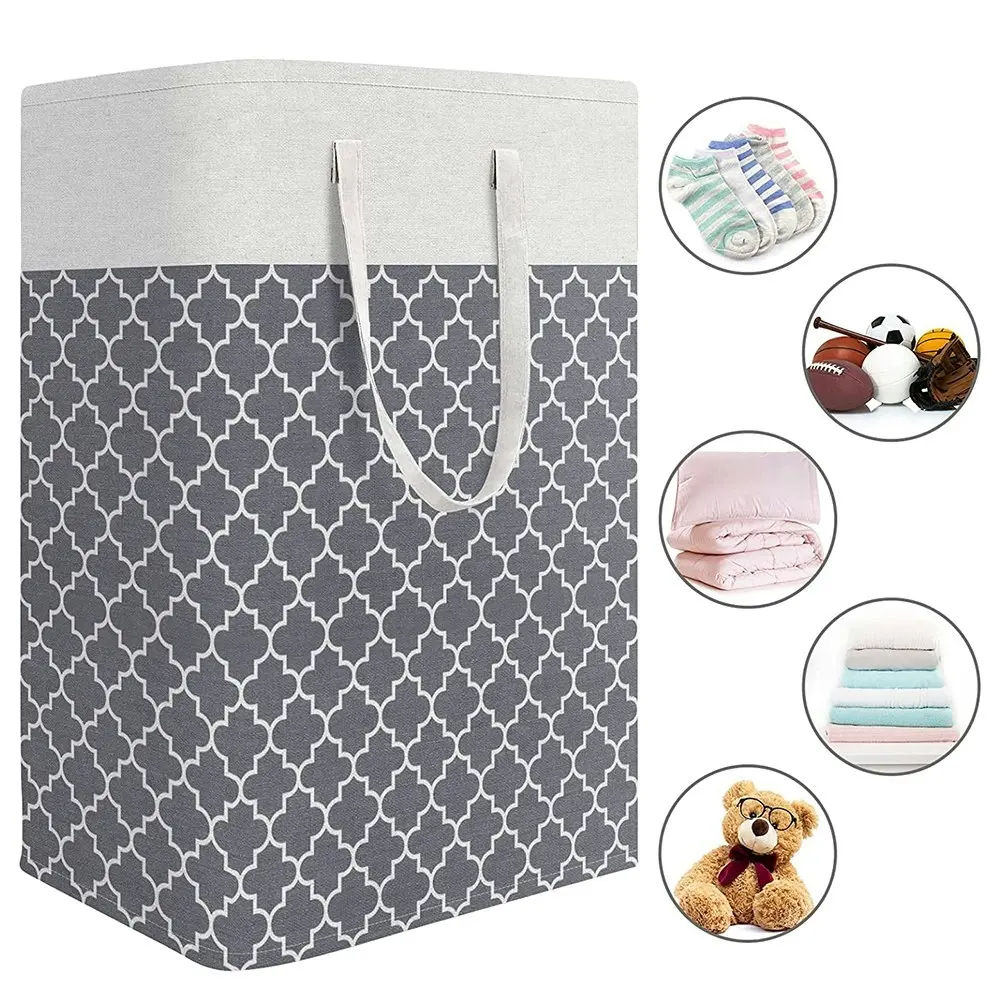 Laundry Baskets Laundry Hamper with Handles Foldable Waterproof Clothes Hamper