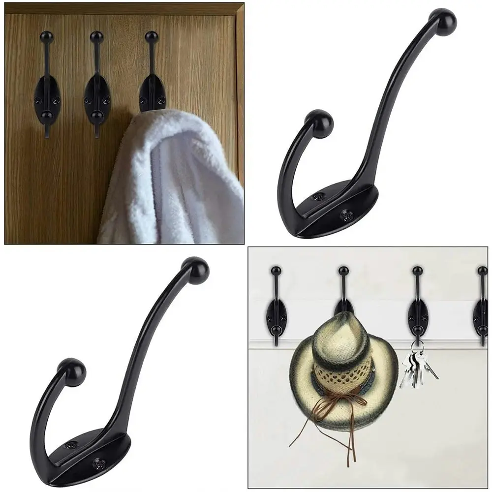 10 Pack Wall Hooks Coat Hooks Towel Hook for Hanging Heavy Duty Hat Hook