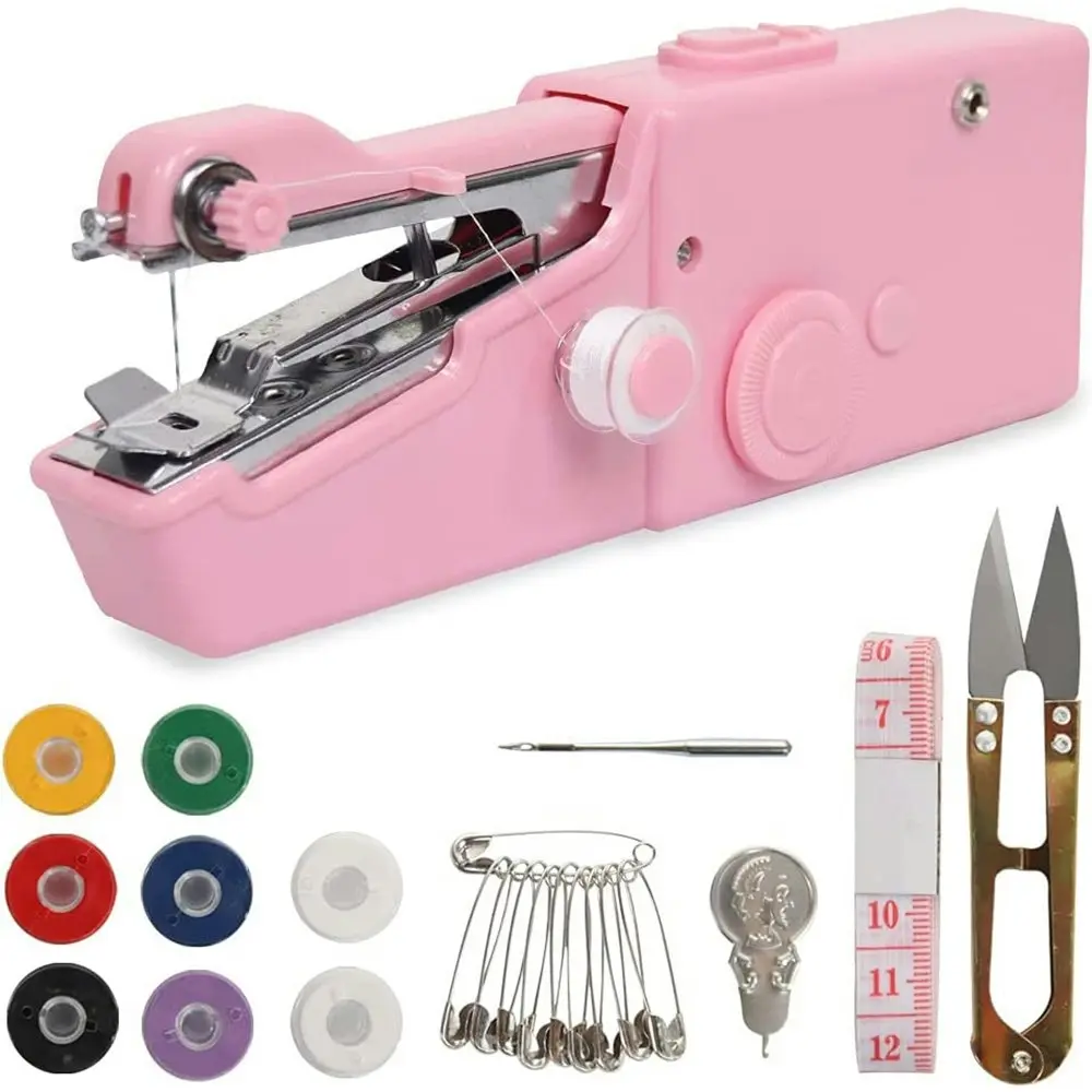 Handheld Electric Sewing Machine Set Home Portable Mini Sewing Machine