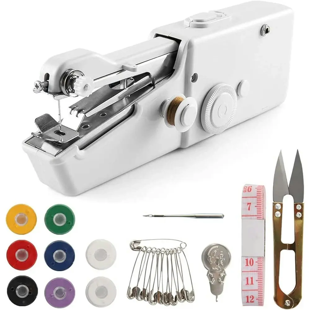 Handheld Electric Sewing Machine Set Home Portable Mini Sewing Machine