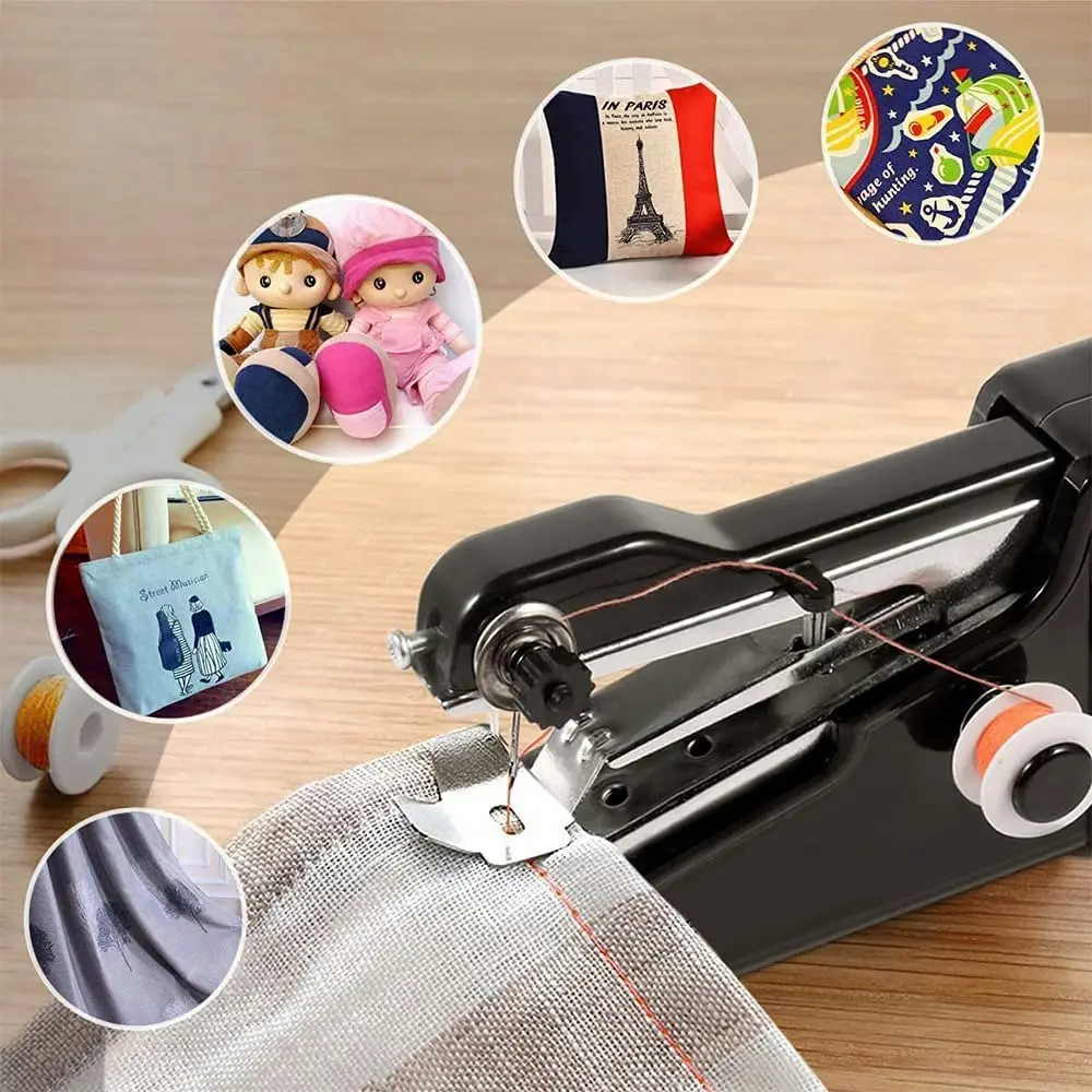 Handheld Electric Sewing Machine Set Home Portable Mini Sewing Machine