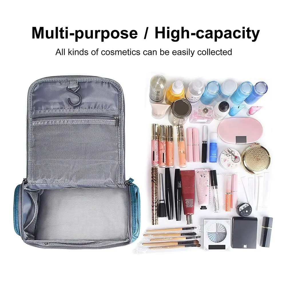 Hanging Toiletry Bag Travel Makeup Bag Cosmetic Bag Bathroom Shower Storage Bag