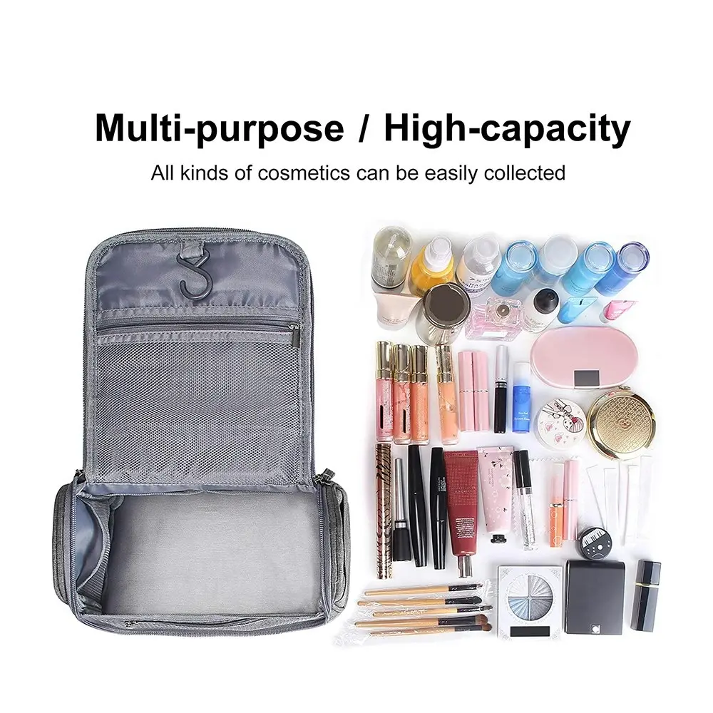 Hanging Toiletry Bag Travel Makeup Bag Cosmetic Bag Bathroom Shower Storage Bag