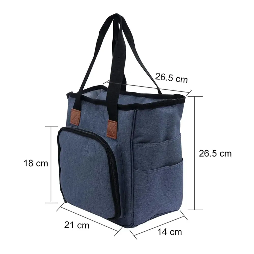 Multifunctional Yarn Bag Knitting Organizer Tote Bag Portable Storage Bag