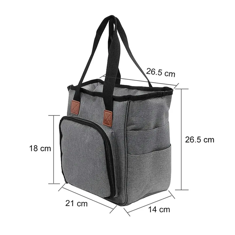 Multifunctional Yarn Bag Knitting Organizer Tote Bag Portable Storage Bag