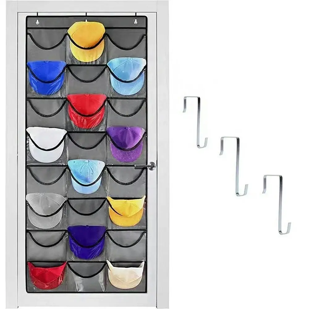 Baseball Caps Storage Bags Protect Hat Door Hanging Holder Hanger Storage Rack