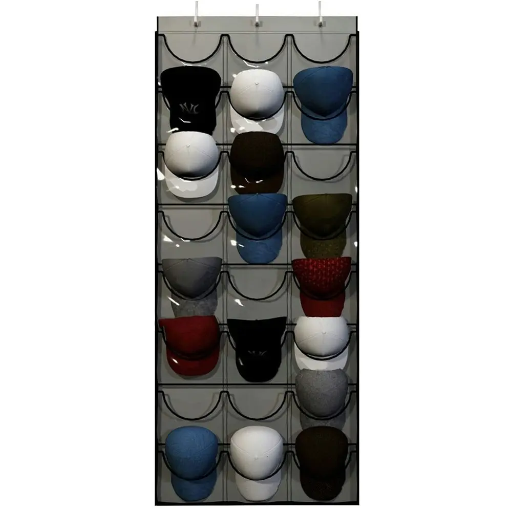 Baseball Caps Storage Bags Protect Hat Door Hanging Holder Hanger Storage Rack