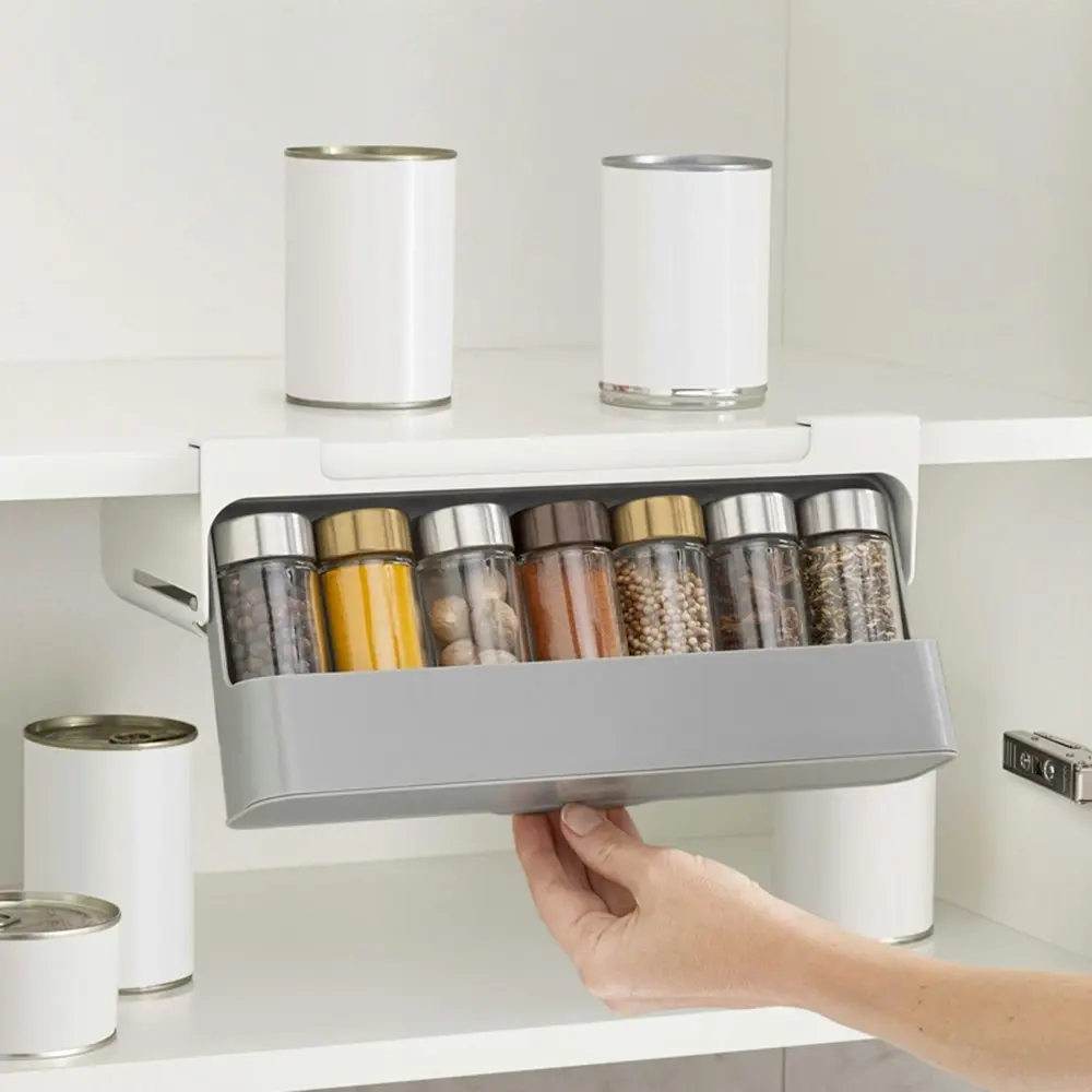 Seasoning Bottle Storage Rack Kitchen Hanging Seasoning Bottle Storage Rack