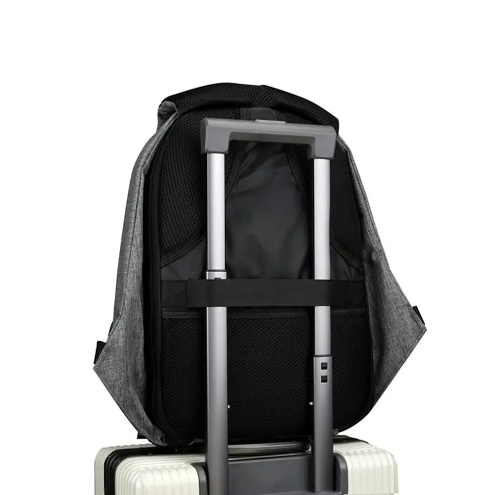 Anti-Theft Laptop Backpack USB Charging Business Travel Bag For Macbook