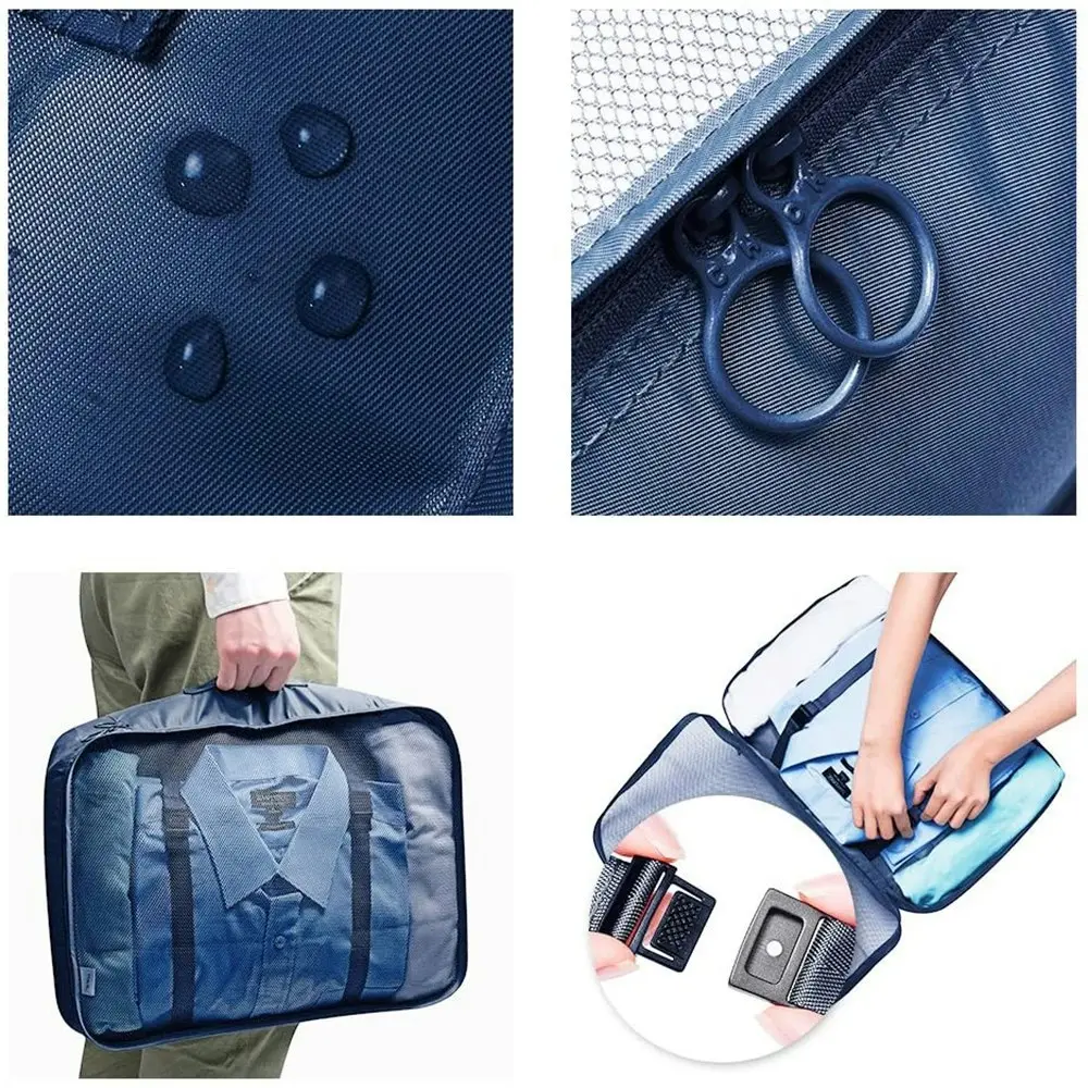 8Pcs Suitcase Storage Bag Portable Luggage Storage Bag Clothes Organizer Bag