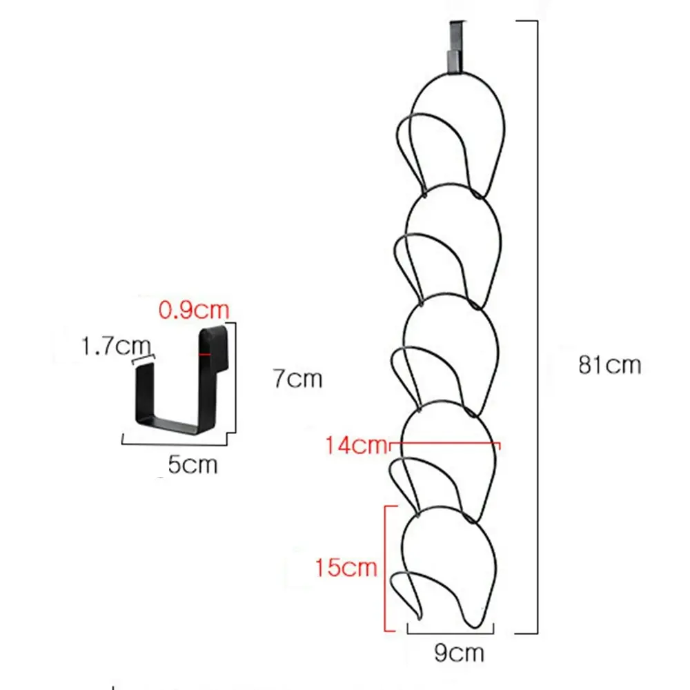 10 Pack Hat Racks Hanger Organizers Hanging Storage Rack With Hooks