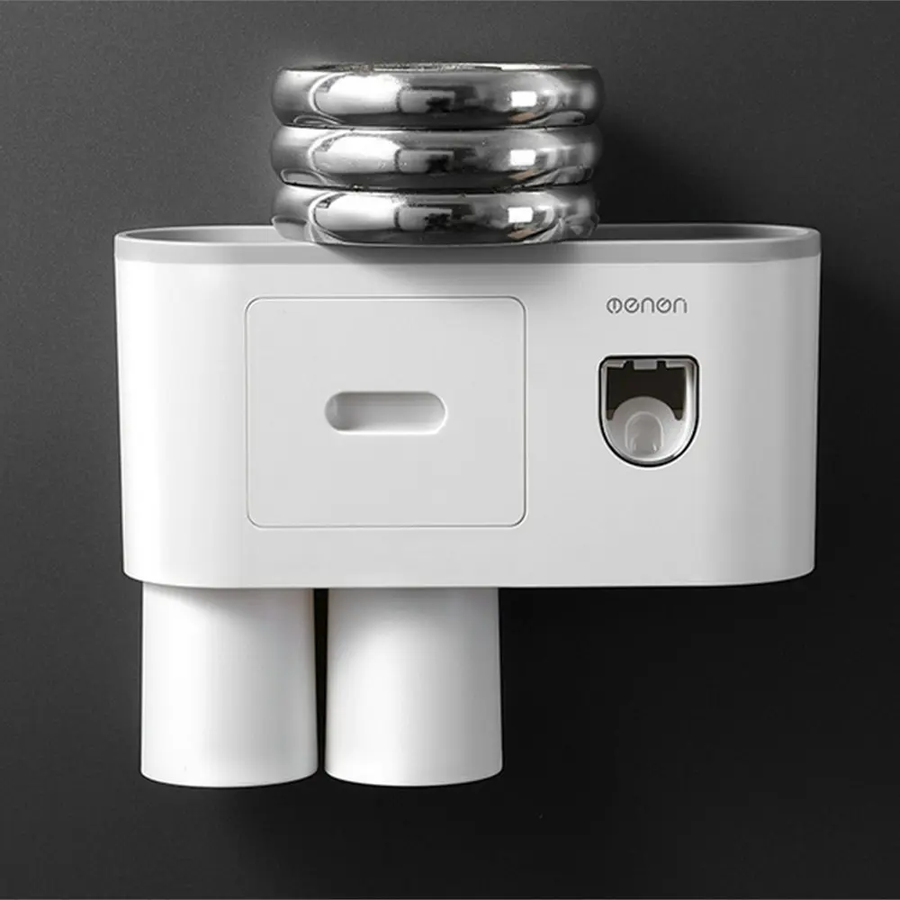 Automatic Toothpaste Dispensers Squeezer Kit-white