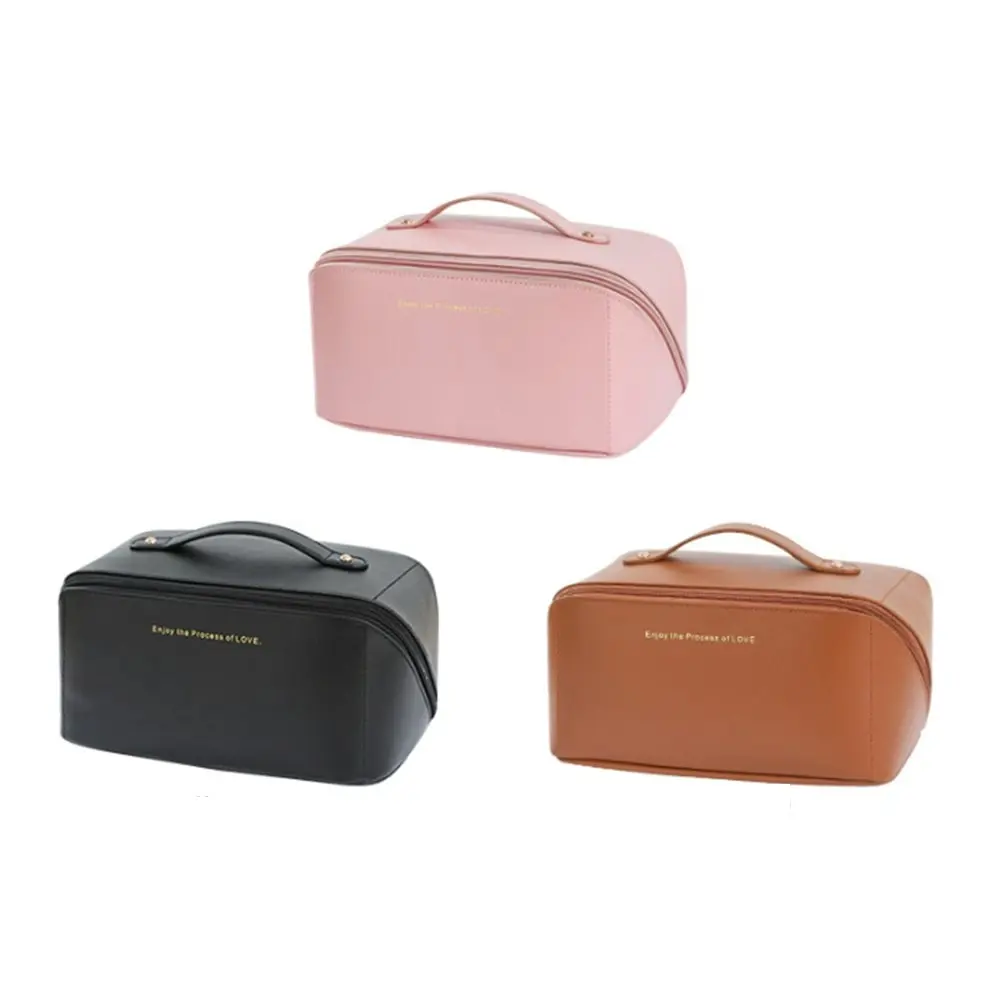 3 Pack Large Travel Cosmetic Bag Waterproof Makeup Bag Portable Toiletry Bag