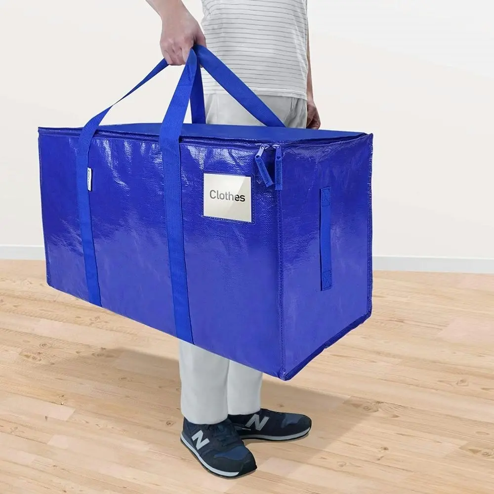 Extra Large Moving Bags With Zippers & Carrying Handles