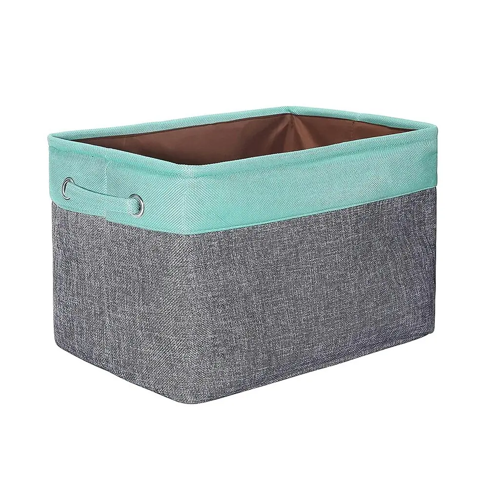 3-Pack Foldable Storage Basket Storage Cube Box Organizer With Handles