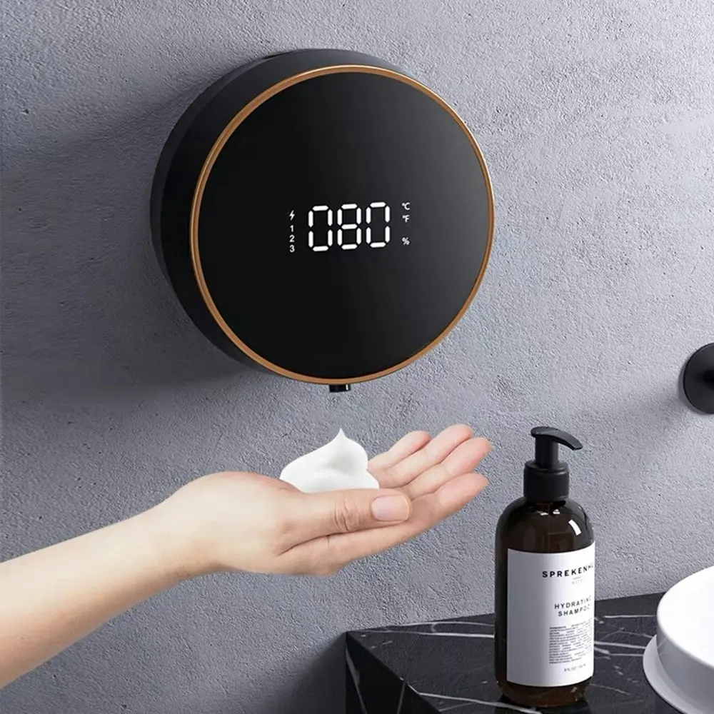 Wall Mounted Auto Foaming Hand Soap Dispenser for Bathroom, Kitchen, Hotel