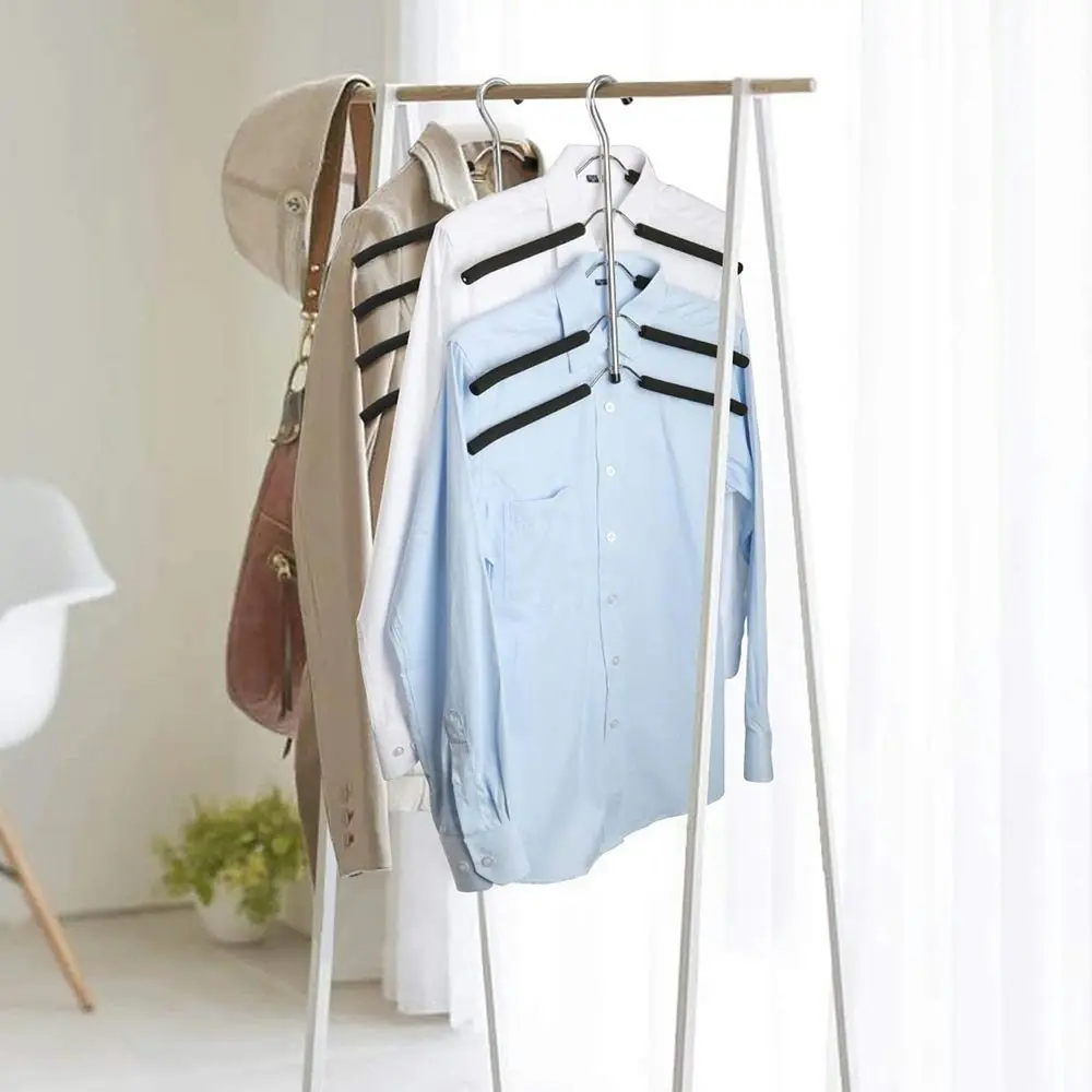 2 Pack 5-Layer Multi-Function Blouse Tree Hangers