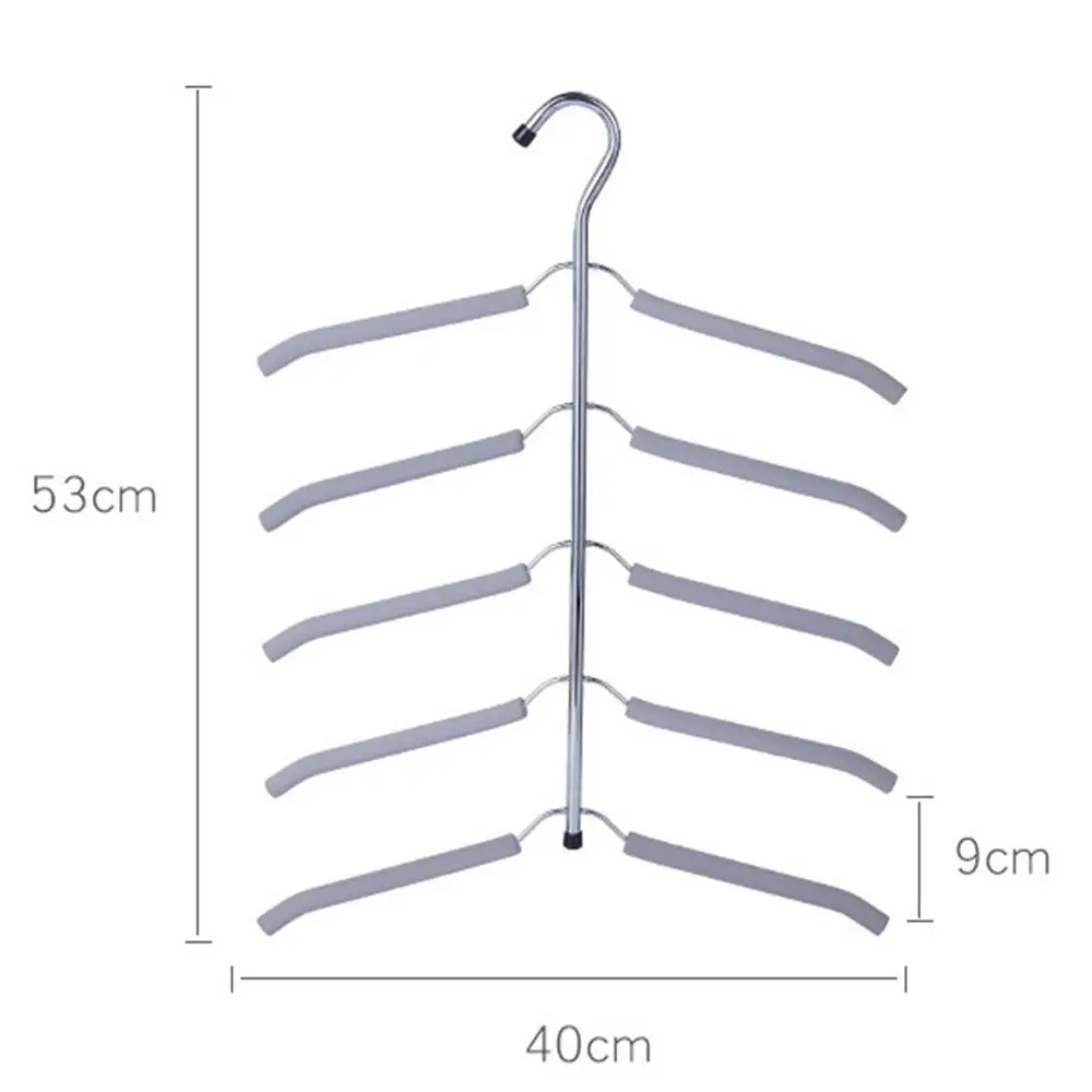 2 Pack 5-Layer Multi-Function Blouse Tree Hangers