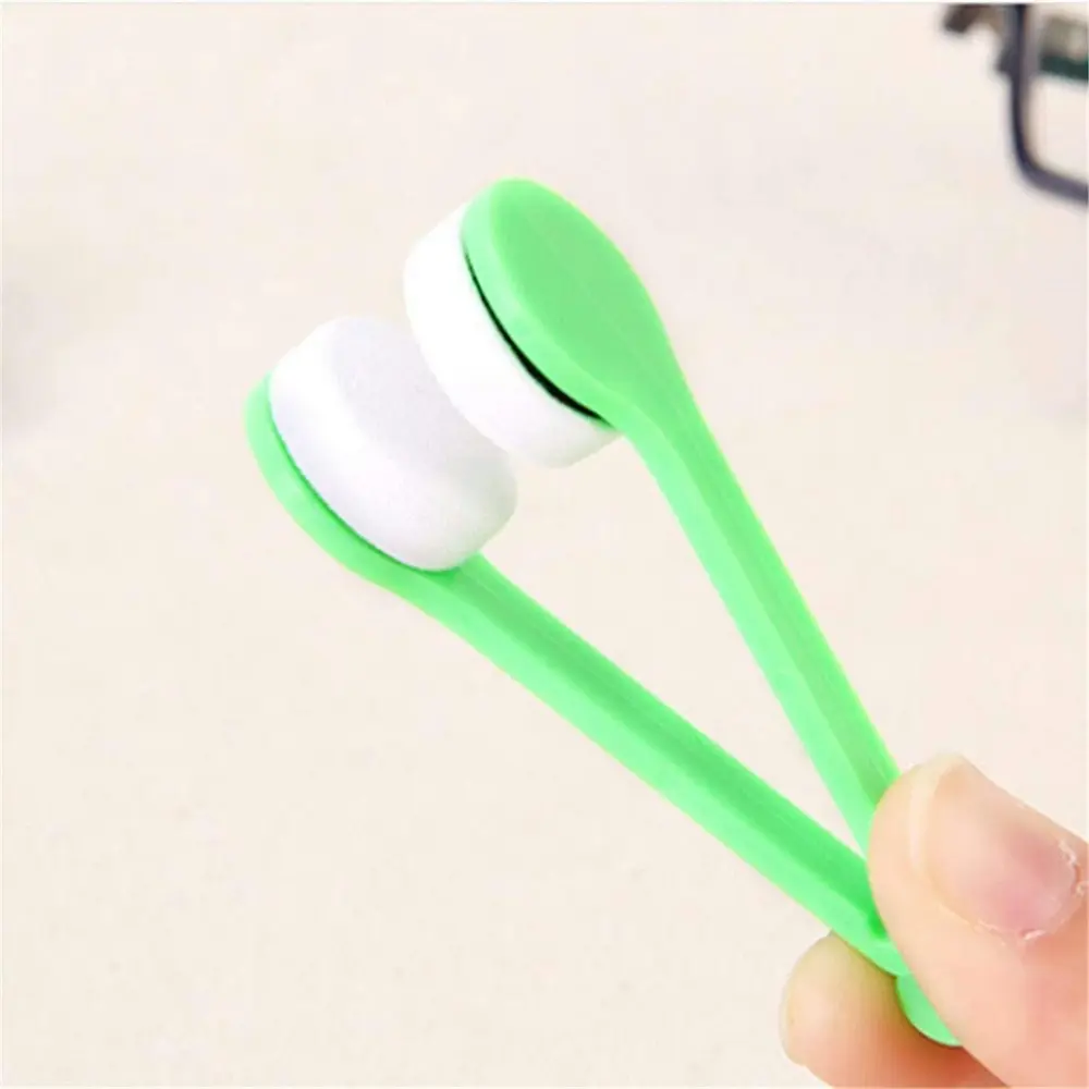 5Pcs Mini Glasses Microfiber Spectacles Cleaning Brush