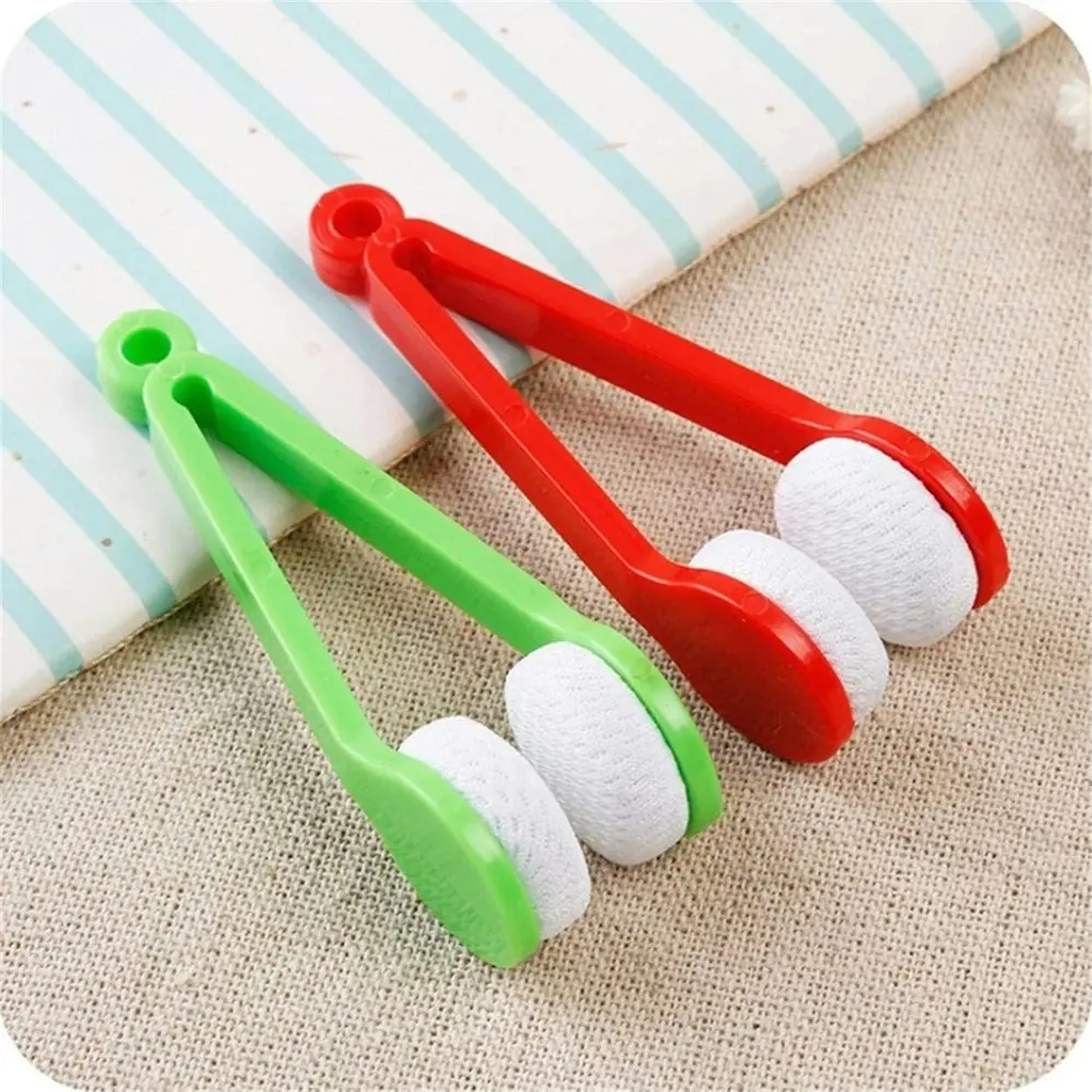 5Pcs Mini Glasses Microfiber Spectacles Cleaning Brush