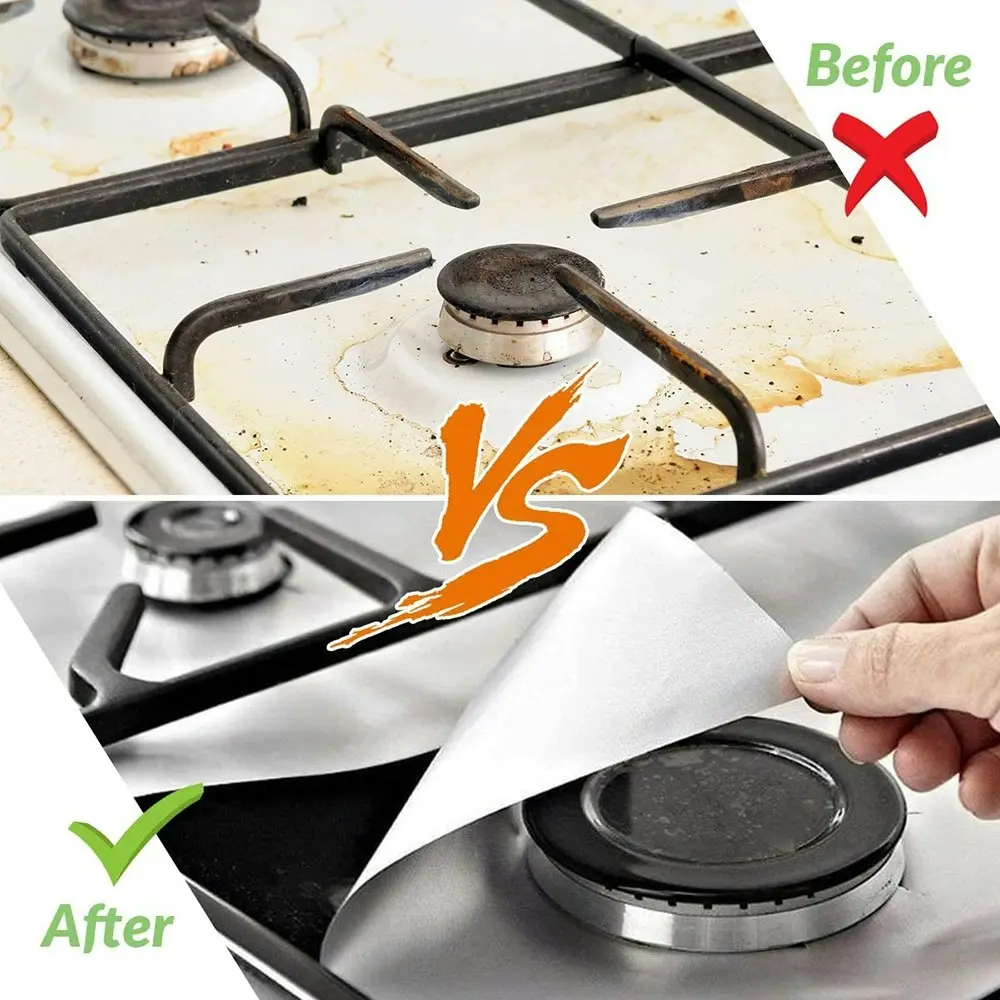 Non-Stick Gas Stove Protectors Cooker Cover Liner Clean Mat