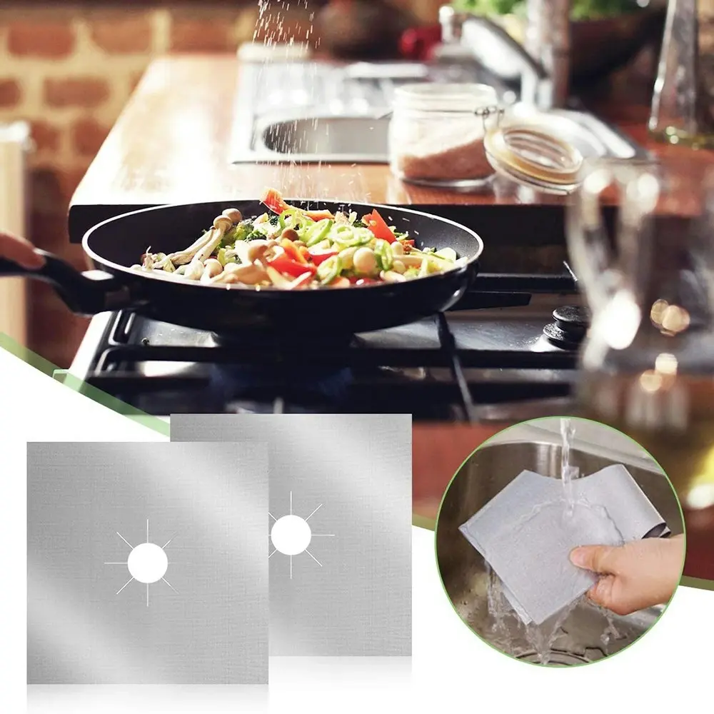 Non-Stick Gas Stove Protectors Cooker Cover Liner Clean Mat