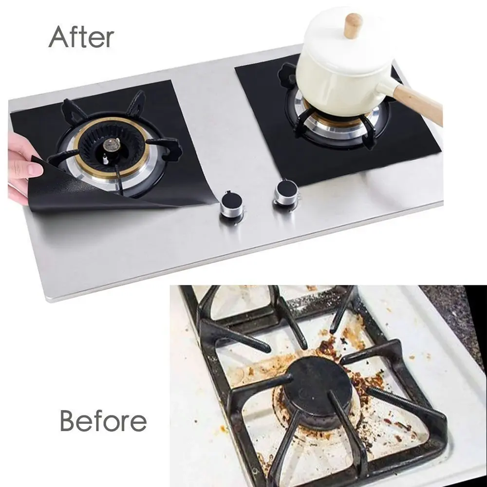 Non-Stick Gas Stove Protectors Cooker Cover Liner Clean Mat