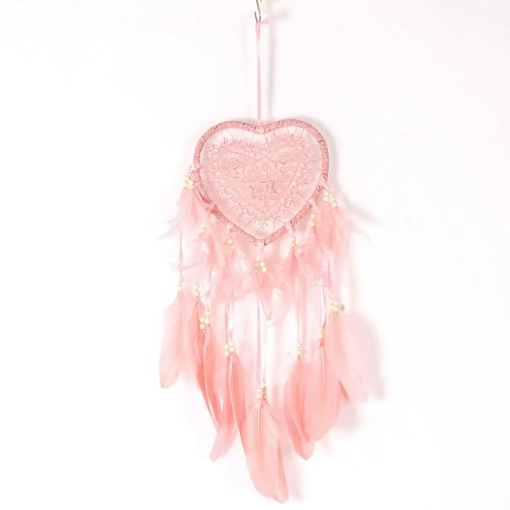 LED Light Dream Catcher with Feathers Handmade Light Up Dream Catchers