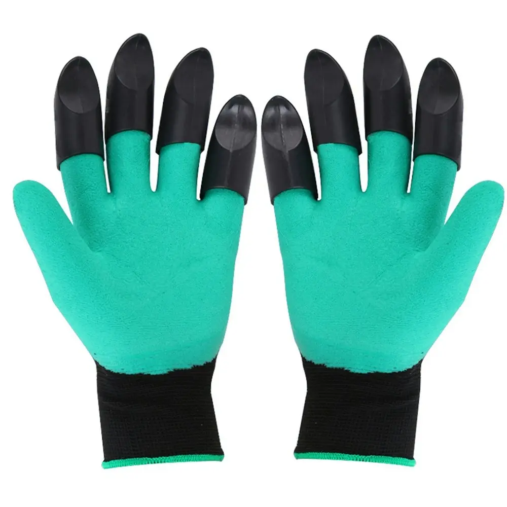 2Pcs Claw Gardening Gloves Outdoor Planting Gloves Garden Protective Gloves