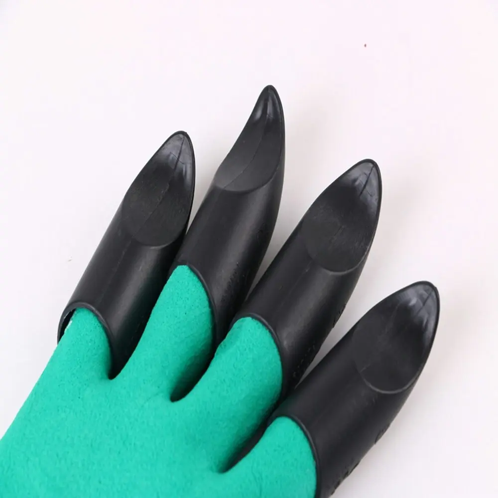 2Pcs Claw Gardening Gloves Outdoor Planting Gloves Garden Protective Gloves