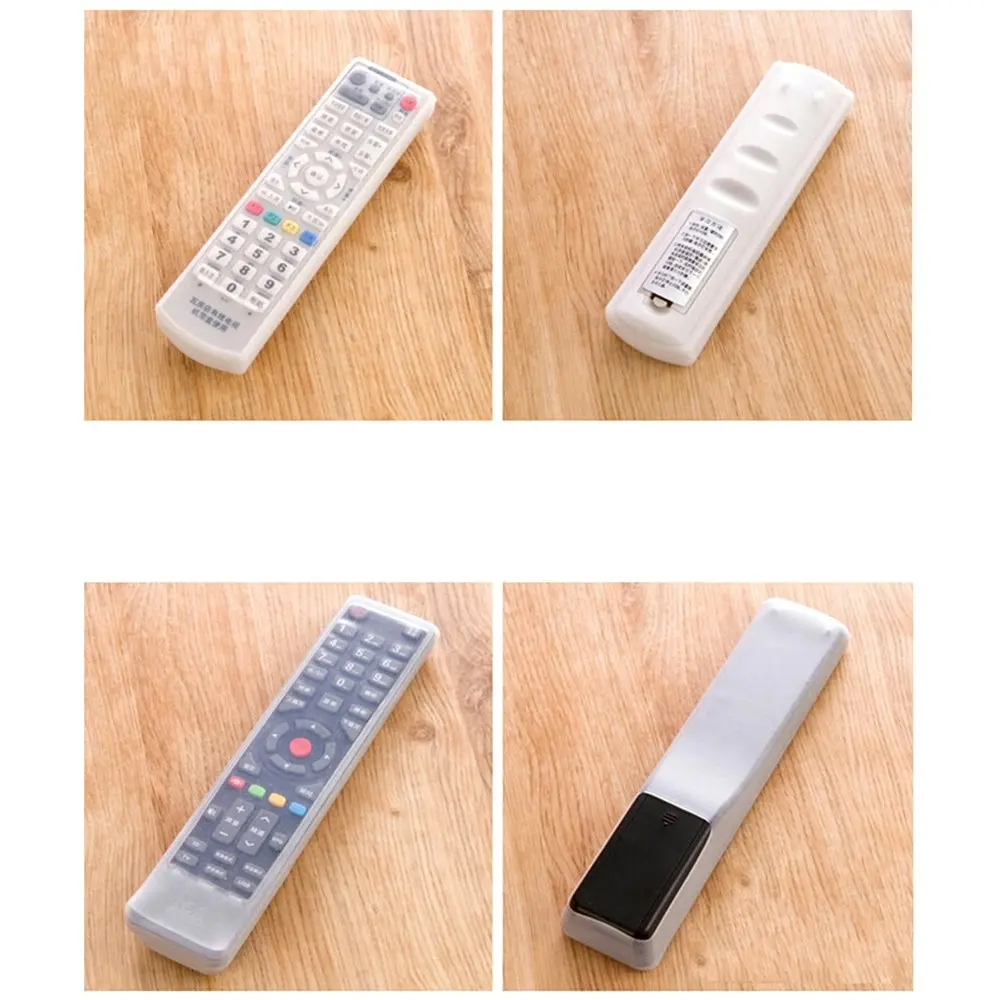 Silicone Remote Control TV Air Condition Protective Case Clear Protector Case