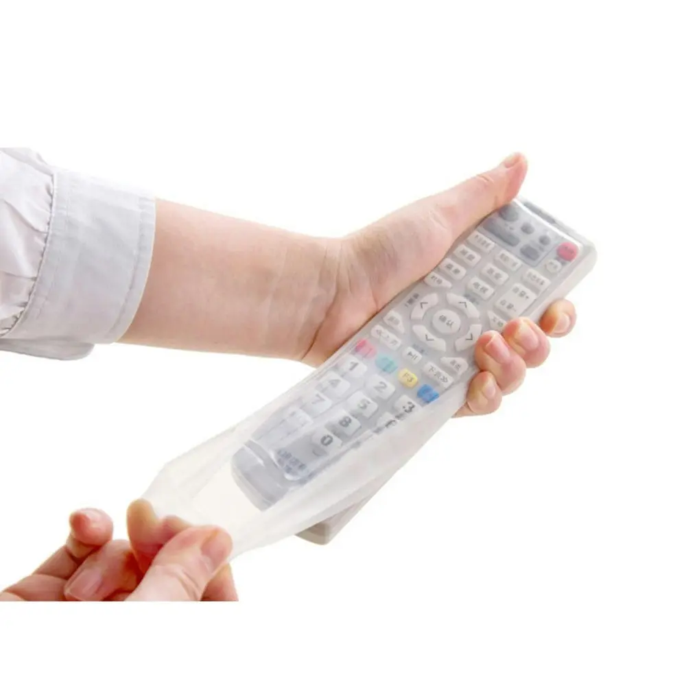 Silicone Remote Control TV Air Condition Protective Case Clear Protector Case