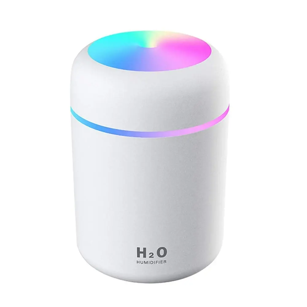 Colorful Mini Humidifier USB Personal Desktop Humidifier for Car,home