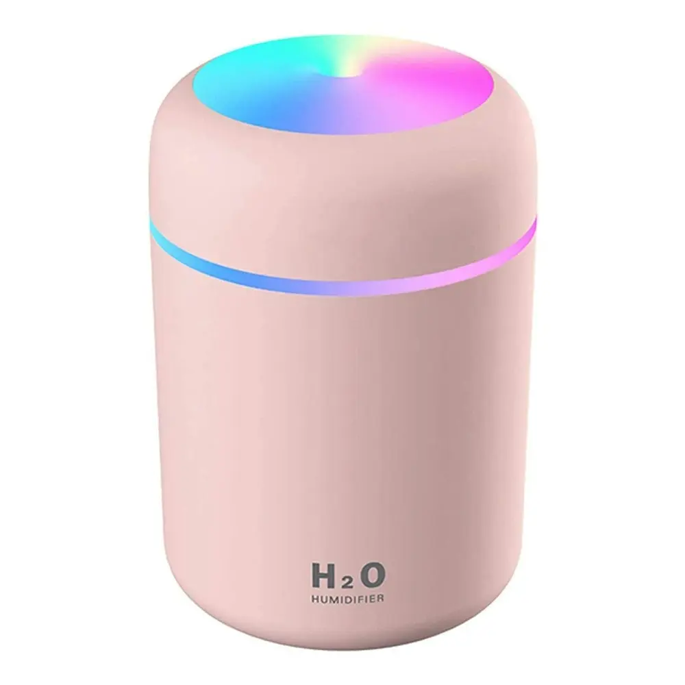 Colorful Mini Humidifier USB Personal Desktop Humidifier for Car,home