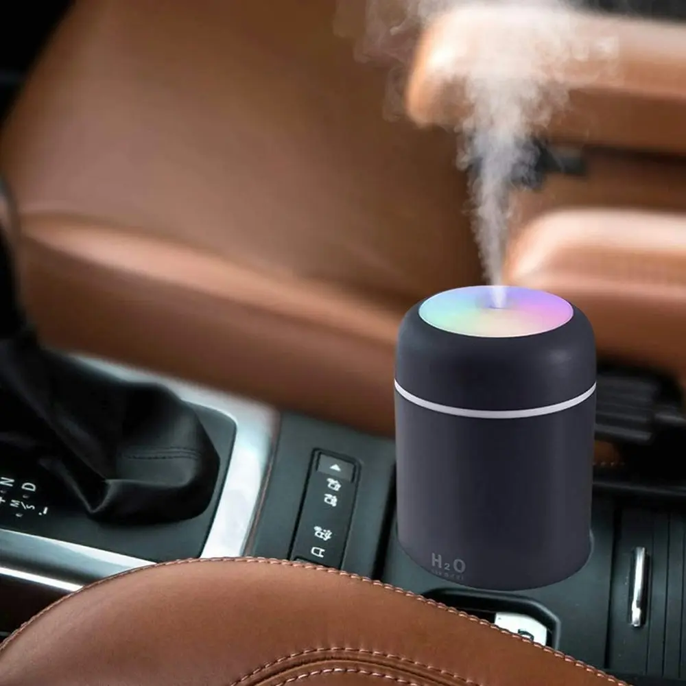 Colorful Mini Humidifier USB Personal Desktop Humidifier for Car,home