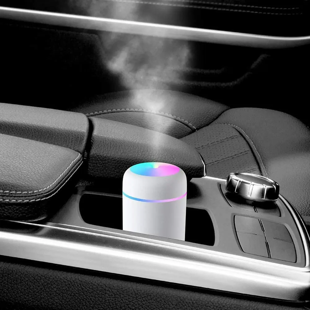 Colorful Mini Humidifier USB Personal Desktop Humidifier for Car,home