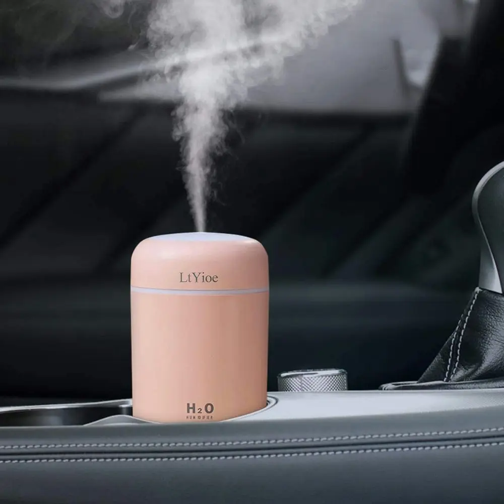 Colorful Mini Humidifier USB Personal Desktop Humidifier for Car,home