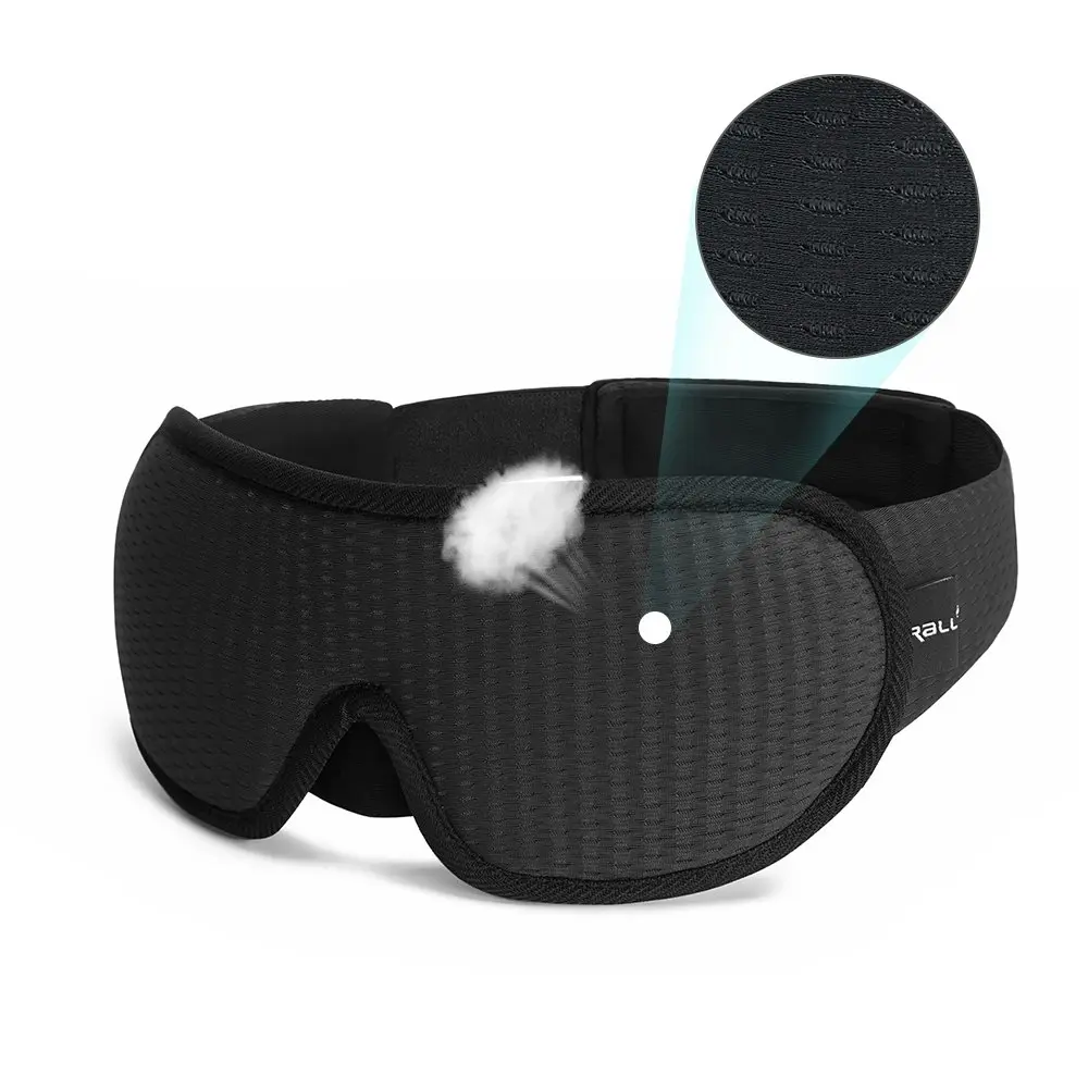 3D Sleeping Mask Block Out Light Sleep Mask For Eyes Soft Sleeping Aid Eye Mask