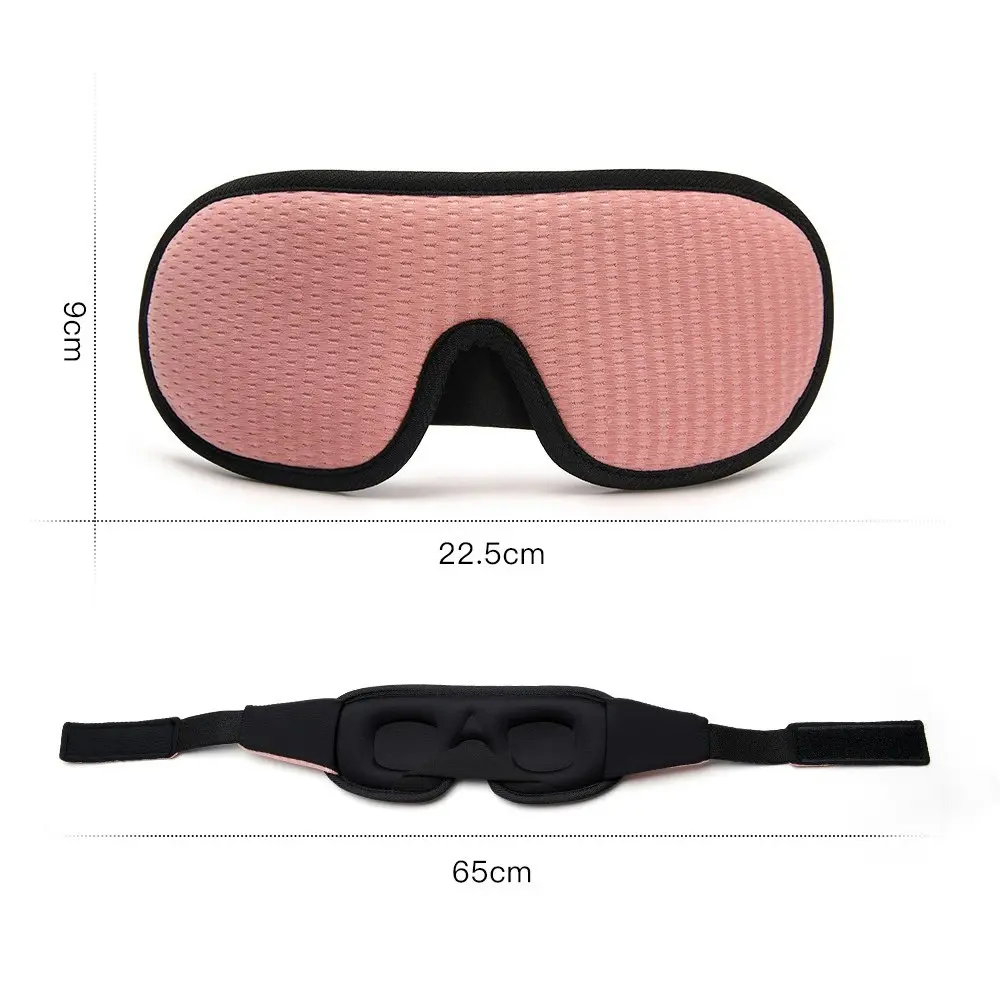 3D Sleeping Mask Block Out Light Sleep Mask For Eyes Soft Sleeping Aid Eye Mask