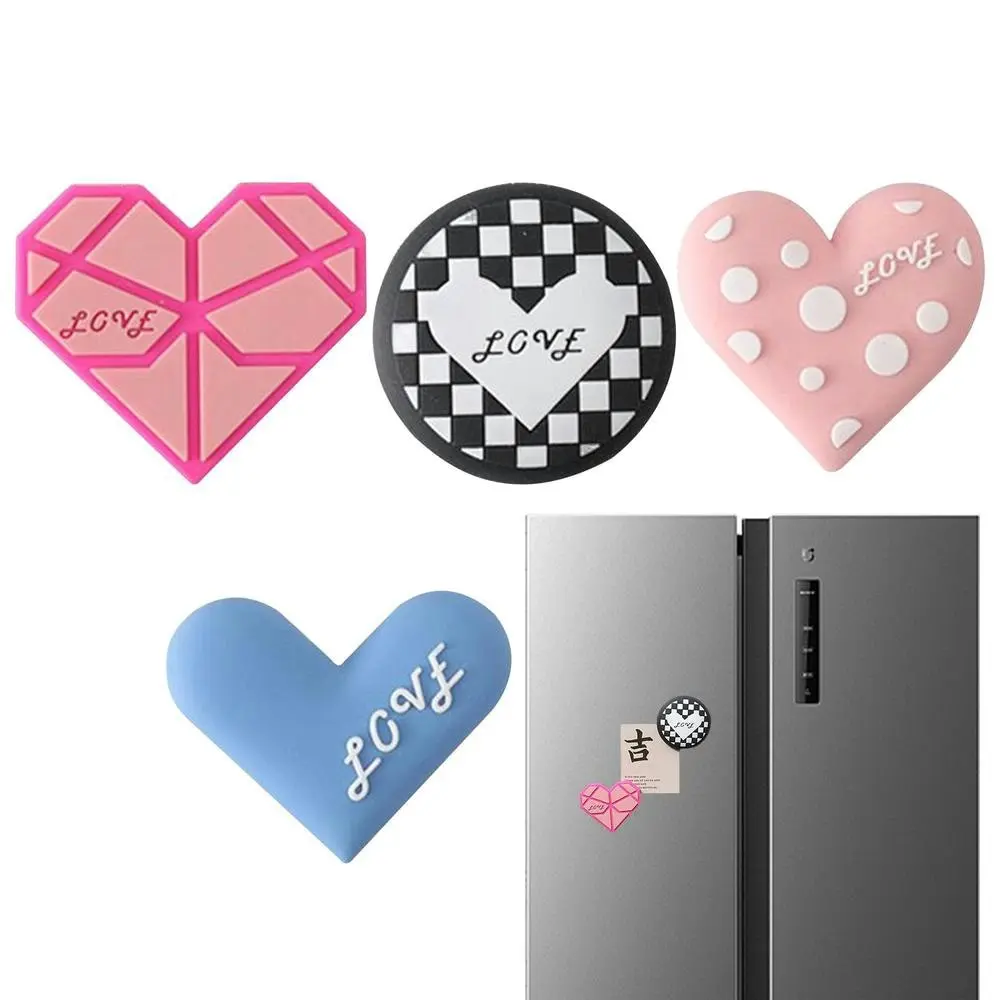 8 Pack Love Heart Fridge Magnet Message Board Magnetic Refrigerator Sticker