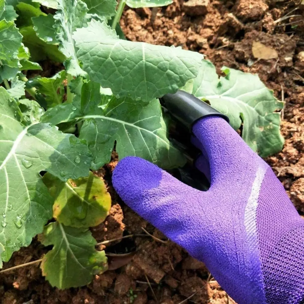 2 Pairs Garden Gloves With Claws For Digging ?And Planting